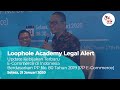 Loophole academy legal alert update pp ecommerce 21 januari 2020