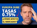 💥Suben 0,75% las tasas en EUROPA ¿Cómo impacta el mercado? Premercado Day Trading Dany Perez Trader