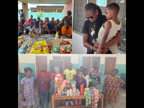 Freda Owusuaah Bioh Donates To Two Children's Homes In Bono Region