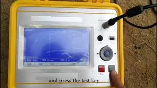 POWER CABLE FAULT PRE-LOCATOR OPERATION DEMONSTRATION VIDEO screenshot 5