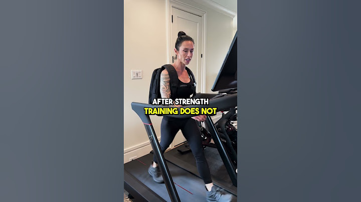 Cardio After Strength Training