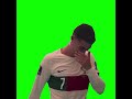 Cristiano Ronaldo Crying After World Cup Loss - Green Screen