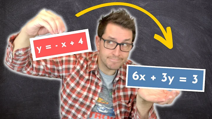 How to Solve a System of Linear Equations Using Substitution