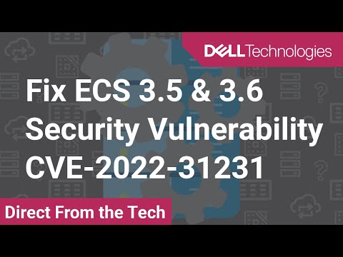 Fix ECS 3.5 & 3.6 Security Vulnerability CVE-2022-31231