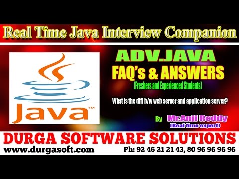 Java Interview Companion||What is the diff b/w web server and application server?