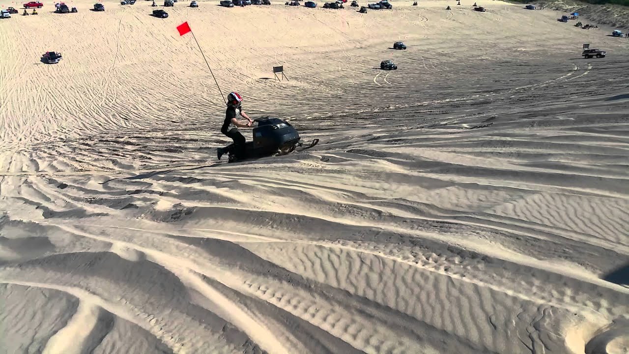 Snowmobile Sand Dunes YouTube