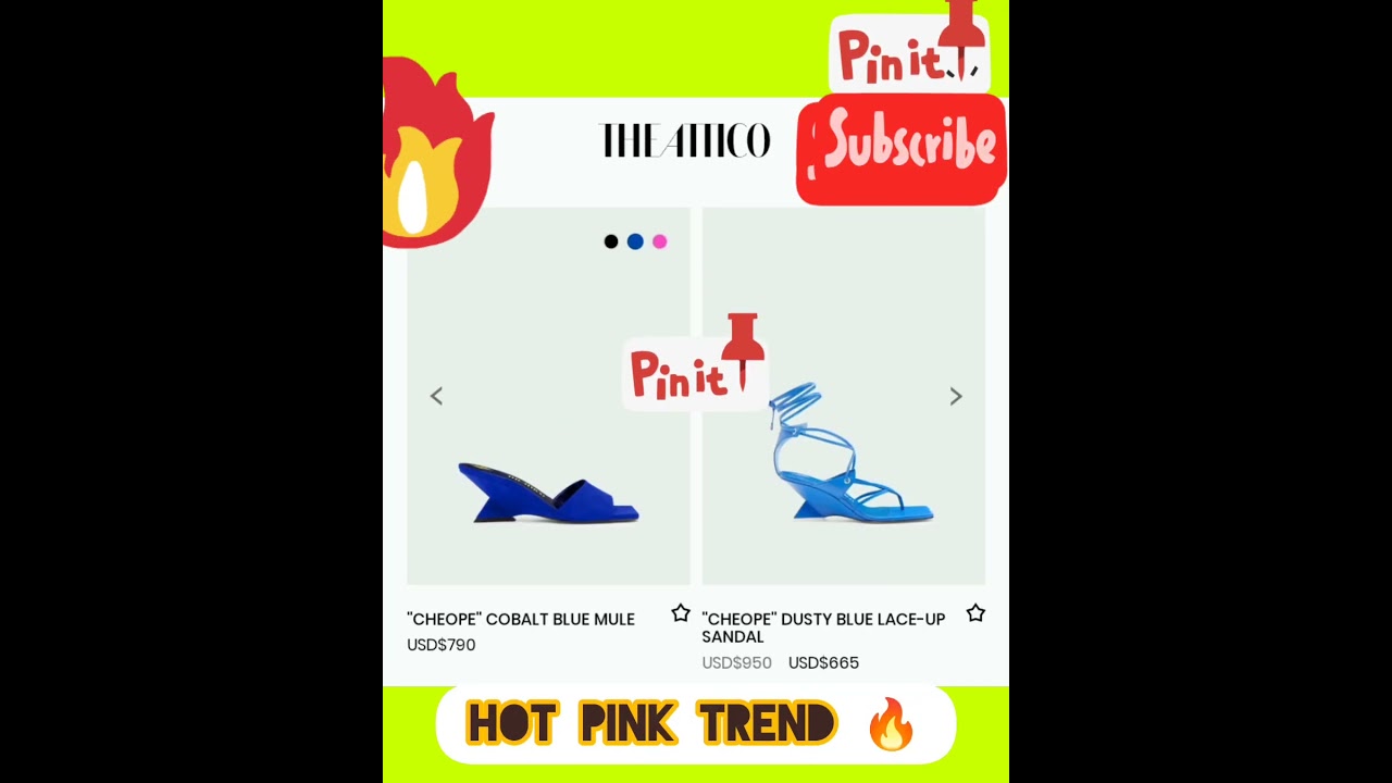 Angela Simmons Wearing the Hot Pink Fashion Trend + The Attico Hot Pink Heels  Summer 2023 