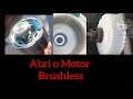 Abri o Motor Brushless, funciona como Gerador