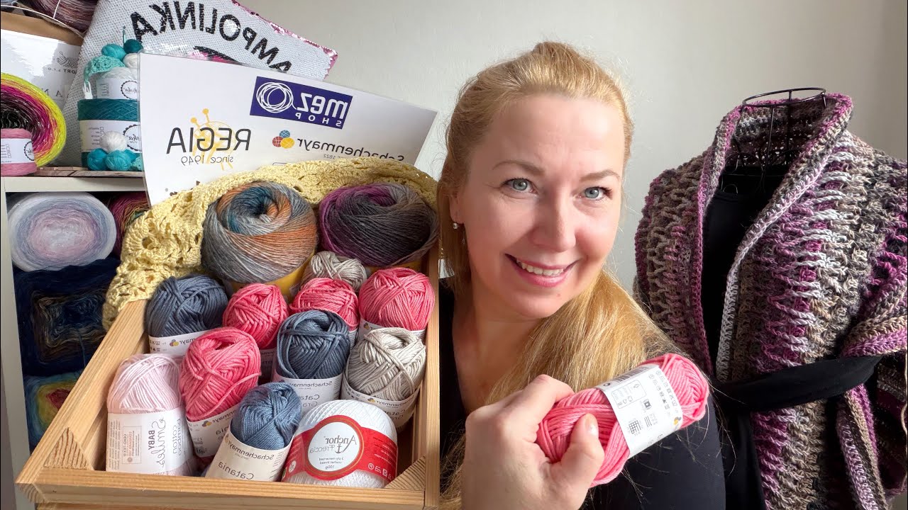 1. ČÁST POVÍDÁNÍ U KLUBÍČKA #126 Schachenmayr MezShop a Zašovská kytička