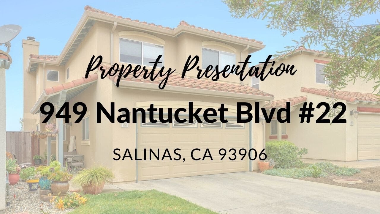 949 Nantucket Blvd 22, Salinas, CA 93906 For Sale Luxury Features