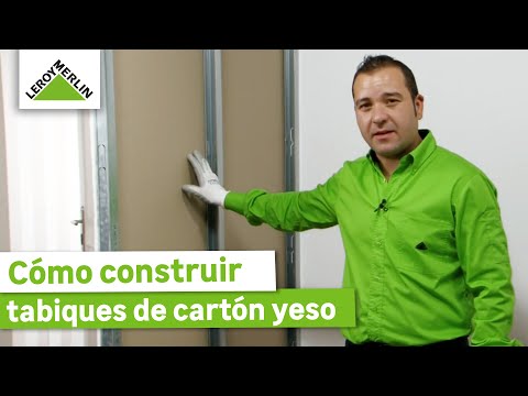 Vídeo: Instalación De Tabiques De Cartón Yeso