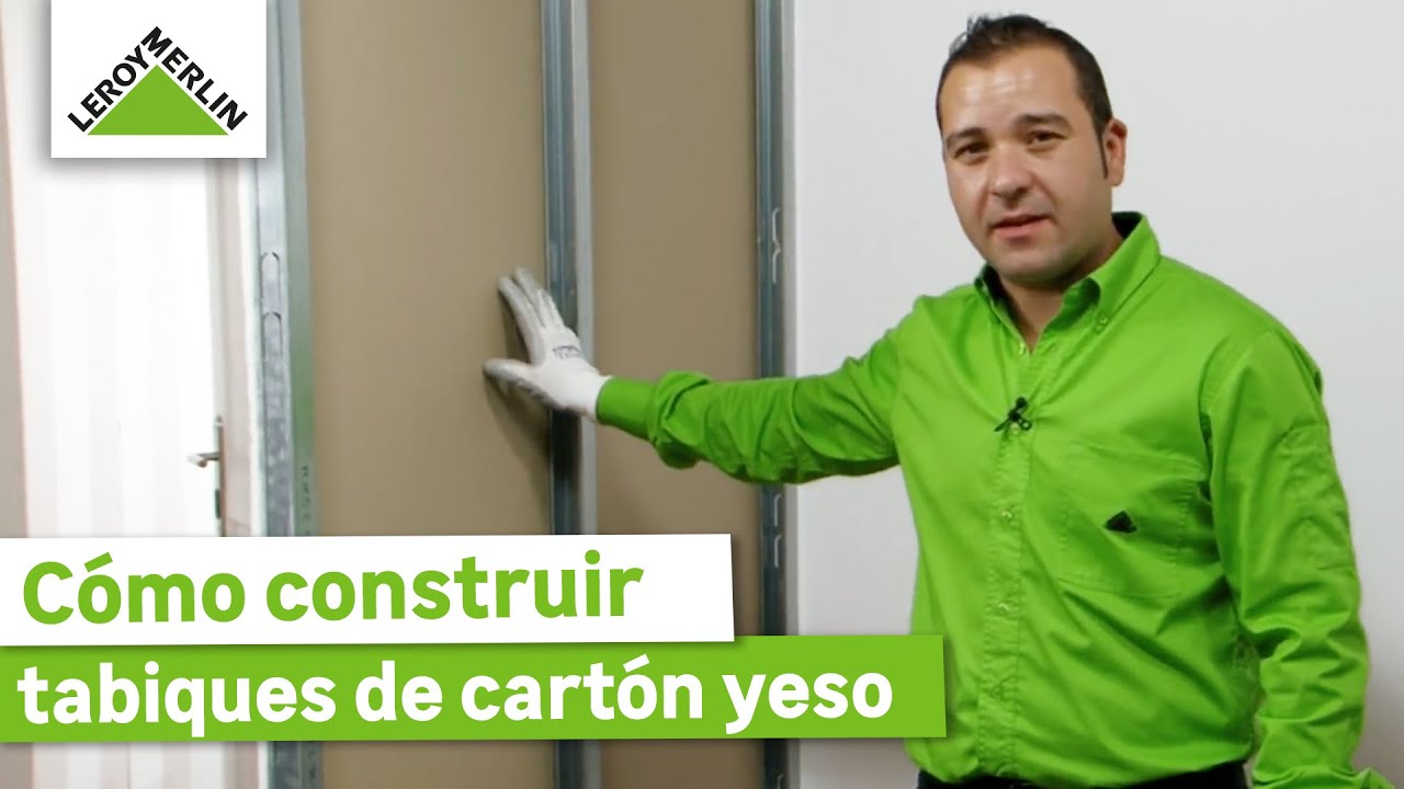 Tristemente oración Edición Cómo colocar placas de cartón yeso | Leroy Merlin