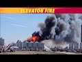 Breaking news lafrenz seed elevator fire in langdon north dakota