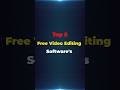 Best Free Video Editing Software (2025)