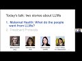 LLMs, Bias, and the Implications for Equitable Healthcare