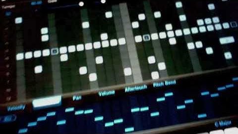 iPad STEP POLY ARP Preview!  Control your synth wirelessly