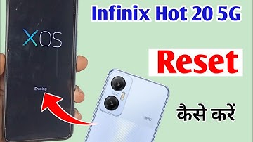 infinix hot 20 5g reset kaise kare /infinix hot 20 factory data reset /how to reset infinix hot 20