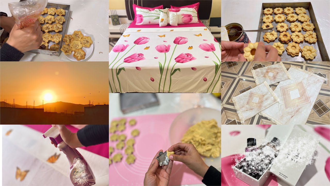 روتين زاهي بألوانو المبهجة😍تحضيراتي لعيد الأضحى🐏اجواءتفرح الڤلب مشتريات و وصفات بسيطة وراقية