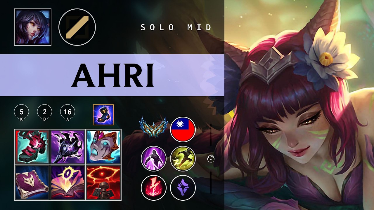 Ahri Mid vs Nasus - TW Challenger Patch 26.03