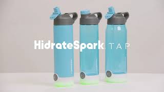 HidrateSpark Tap Stainless Steel, Chug Scuba / 20oz