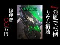 【衝撃の瞬間】大型バイク2台が倒れる一部始終【映像有り】