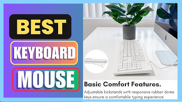 Macally 104 Key USB Wired Keyboard and Mouse Combo