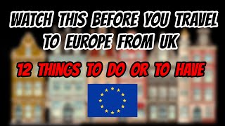 Bikers Watch This Before You Travel To Europe