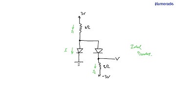 4.7 Assuming that the diodes in the circuits shown in Fig P4.7 are ideal, using the ideal diode mod…