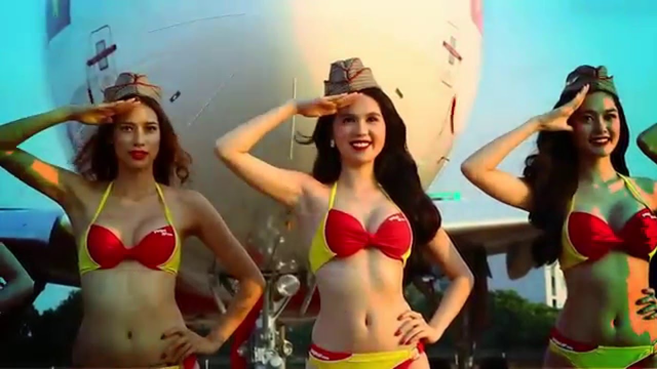 Vietjet, famous for its bikini show | youtube