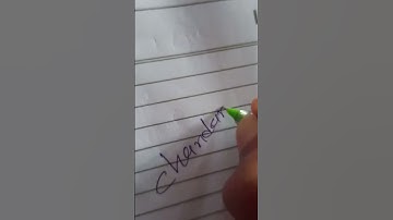 Chandani simple name||#chandani#signaturestyles #handwriting #trend