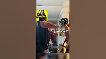 GTX 1650 vs Cyberpunk 2077