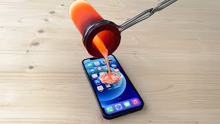 EXPERIMENT: LAVA vs iPHONE 12