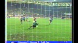 1997 November 5 Newcastle United England 0 PSV Eindhoven Holland 2 Champions League