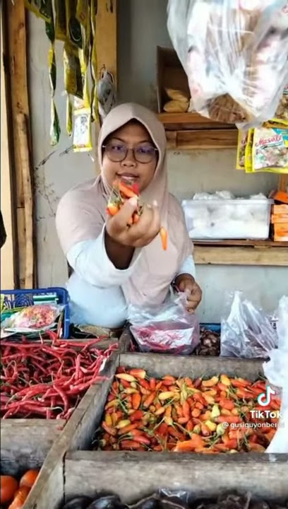 TikToK Video Lucu Pedagang di Pasar Buat WA Story Terbaru 2021