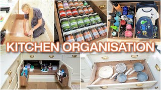 EXTREME KITCHEN ORGANISATION, STORAGE SOLUTIONS + CLEAN WITH ME | Emily Norris
