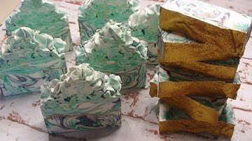 Jade Soap | Cold Process Soap Making | Artisan Soap Design | Let
