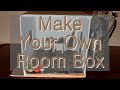 Tutorial: Basic Miniature Room Box using Cardboard [CC]