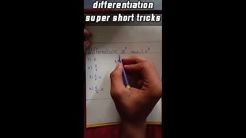 Differentiation trick,Derivative using shortcuts,Derivative for NDA EXAM,#shorts