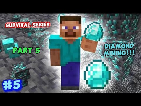 I FOUND DIAMONDS IN MY WORLD || SURVIVAL SERIES || PART #5 - YouTube