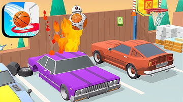 Bounce Dunk ​- All Levels Gameplay Android,ios (Part 194)