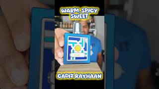 Cadiz Rayhaan Spicy Warm Winter Ready #rayhaan #fragrance