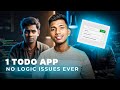 Started React? This TODO APP will make you think like a DEVELOPER