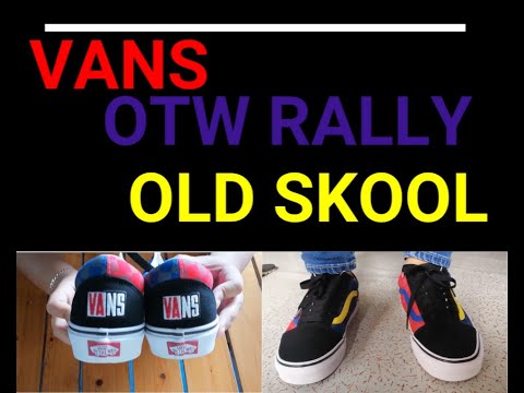 vans old skool otw rally