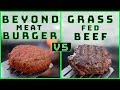 VEGAN BURGER VS GRASS FED BEEF | GRILLED TASTE TEST