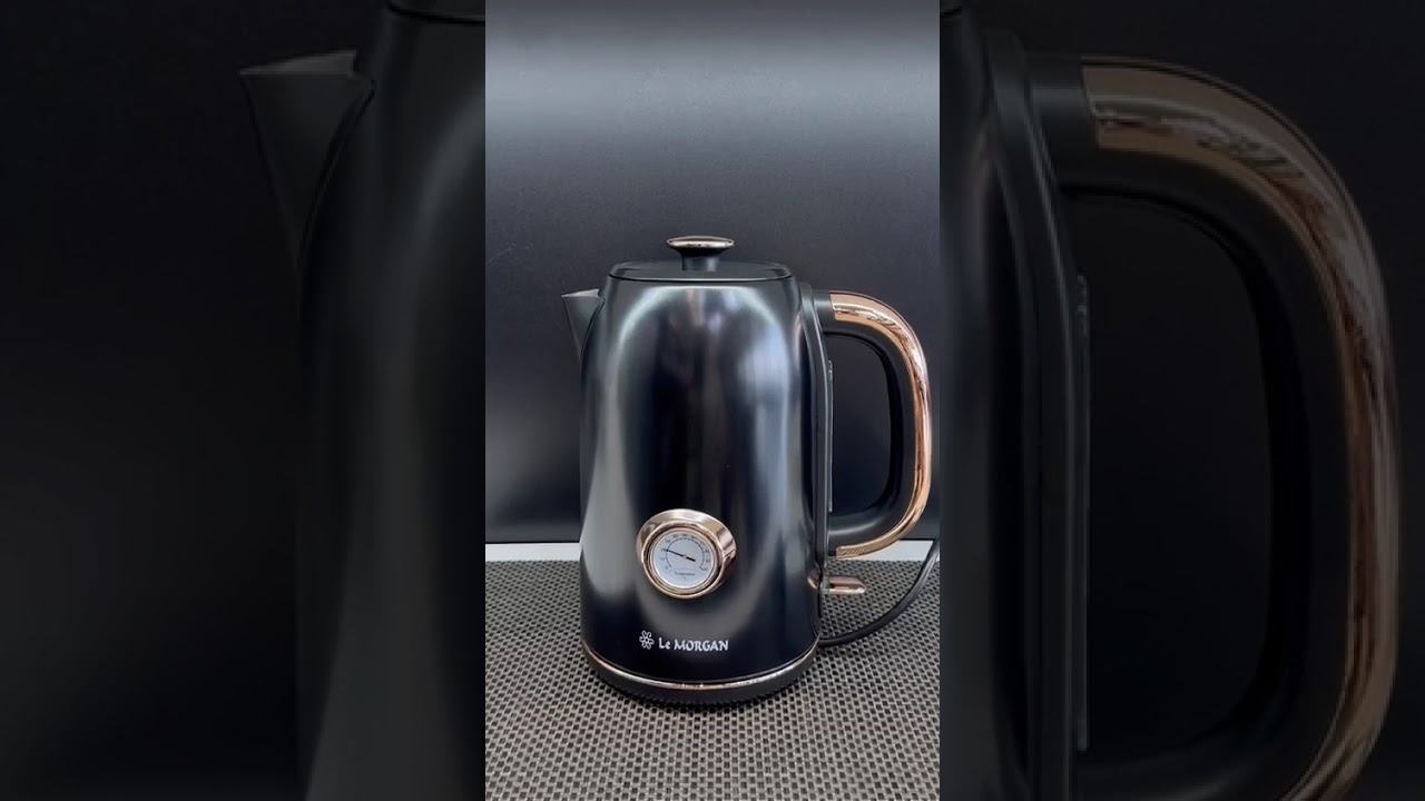 Kettle – Black & Rose Gold - YouTube