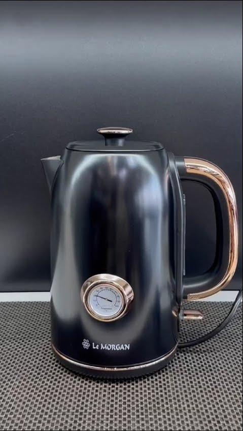 Kettle – Black & Rose Gold - YouTube