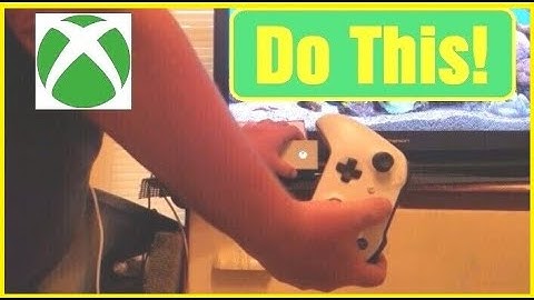 How to FIX Xbox One Controller Won