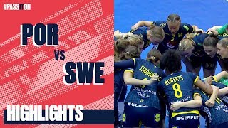 Highlights | Portugal vs Sweden | Women's EHF EURO 2020 Qualifiers