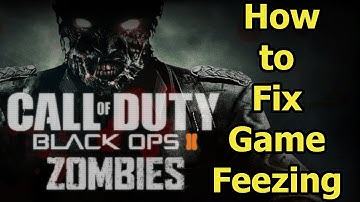 How to fix PS3 Black OPS 2 Freezing! PlayStation 3 BO2 Freeze fix Zombie Edition