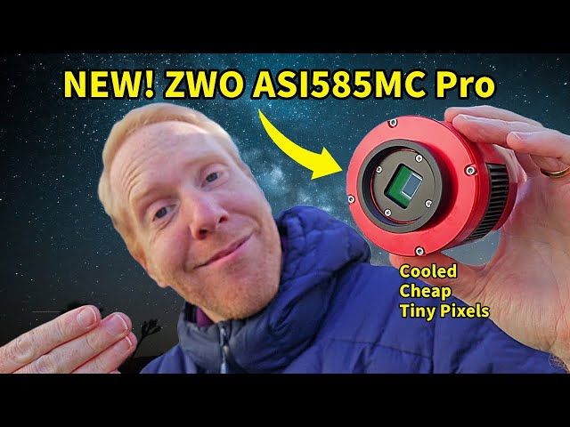 The CHEAPEST ZWO Cooled Astro Camera is here! ZWO ASI585MC Pro class=